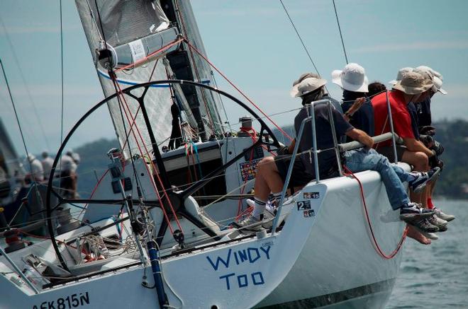 Windy Too Pittwater regatta - Farr 40 NSW © Alexandra Earl